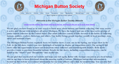 Desktop Screenshot of michiganbuttonsociety.org